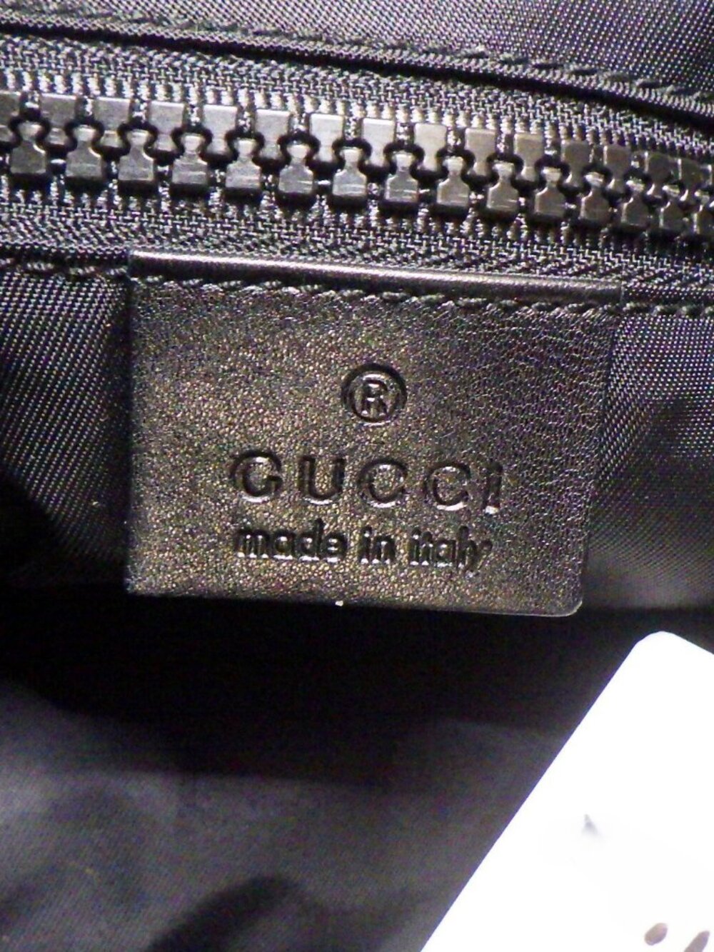 Gucci Black Nylon Messenger Bag - Picture 11 of 14
